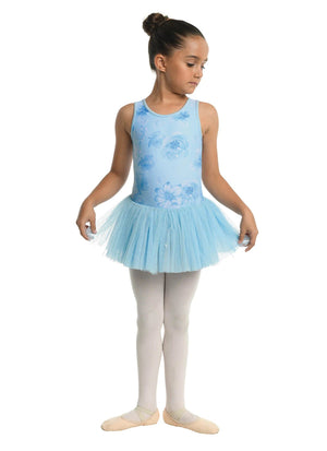 DANZNMTION 23210C WATERCOLOR TANK DRESS - Fanci Footworks