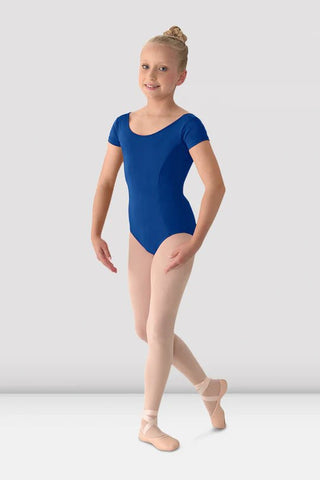 MIRELLA M515C CLASSIC SHORT SLEEVE LEOTARD - Fanci Footworks