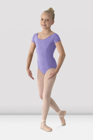 MIRELLA M515C CLASSIC SHORT SLEEVE LEOTARD - Fanci Footworks