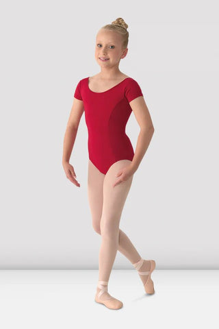 MIRELLA M515C CLASSIC SHORT SLEEVE LEOTARD - Fanci Footworks