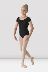 MIRELLA M515C CLASSIC SHORT SLEEVE LEOTARD - Fanci Footworks