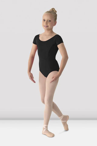 MIRELLA M515C CLASSIC SHORT SLEEVE LEOTARD - Fanci Footworks