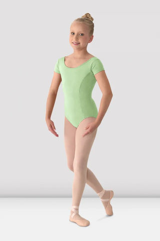 MIRELLA M515C CLASSIC SHORT SLEEVE LEOTARD - Fanci Footworks