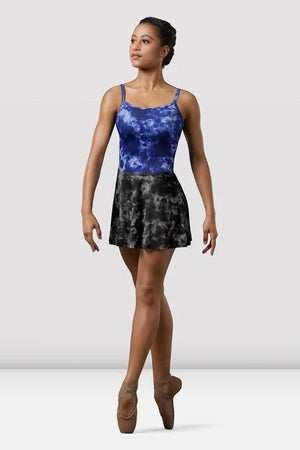 MIRELLA MS161 WATERCOLOR MESH PULL ON SKIRT - Fanci Footworks