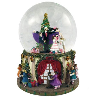 NBG SG-PSMWG-006 MUSICAL PARTY SCENE SNOW GLOBE PLAYS NUTCRACKER SUITE MARCH - Fanci Footworks