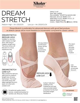 NIKOLAY 03020CLCN DREAMSTRETCH TAN/WHITE - Fanci Footworks