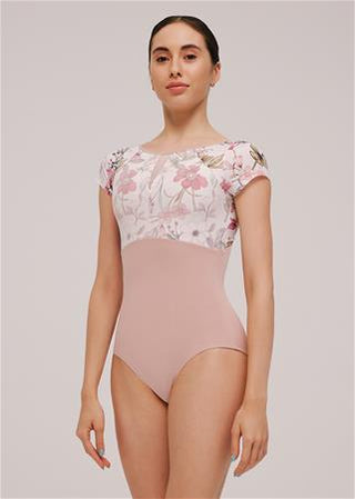 NIKOLAY DA4034 REMI CAP SLEEVE LEOTARD - Fanci Footworks