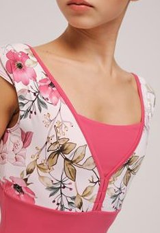 NIKOLAY DAD4033MPN LITTLE RENATA CAP SLEEVE LEOTARD - Fanci Footworks