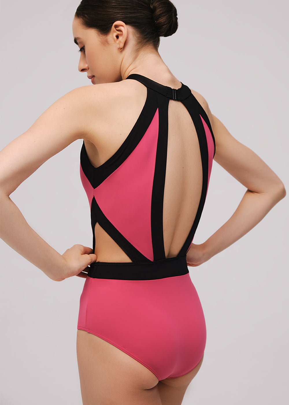 NIKOLAY DAD4040MPN LITTLE RITA HALTER LEOTARD - Fanci Footworks