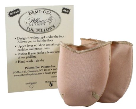 PILLOWS FOR POINTE DGTP DEMI GEL TOE PILLOWS - Fanci Footworks