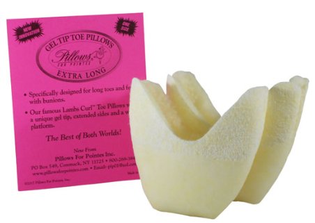 PILLOWS FOR POINTE GTTPX X LONG GEL TIP TOE PILLOWS - Fanci Footworks