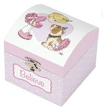 PRECIOUS MOMENTS BALLERINA MUSICAL JEWLERY BOX - Fanci Footworks