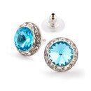 RHINESTONES UNLIMITED 15MM EARRINGS - Fanci Footworks