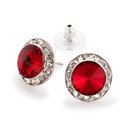 RHINESTONES UNLIMITED 15MM EARRINGS - Fanci Footworks