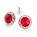 RHINESTONES UNLIMITED 15MM EARRINGS - Fanci Footworks