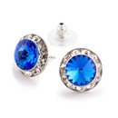 RHINESTONES UNLIMITED 15MM EARRINGS - Fanci Footworks