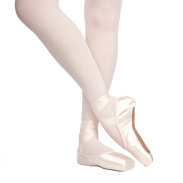 RP RUBIN U-CUT FM SHANK POINTE SHOES WITH DRAWSTRING - Fanci Footworks