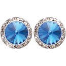 STAR LIGHT CRYSTAL 20MM EARRINGS - Fanci Footworks
