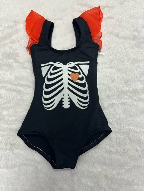 SUFFOLK 2336C HALLOWEEN FLUTTER SLEEVE LEOTARD - Fanci Footworks