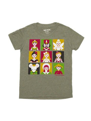 SUGAR AND BRUNO D9155 NUTCKRACKER CAST TEE - Fanci Footworks