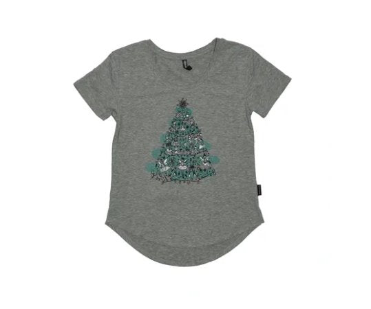 SUGAR AND BRUNO D9740 DOODLE TREE EPIC TEE - Fanci Footworks